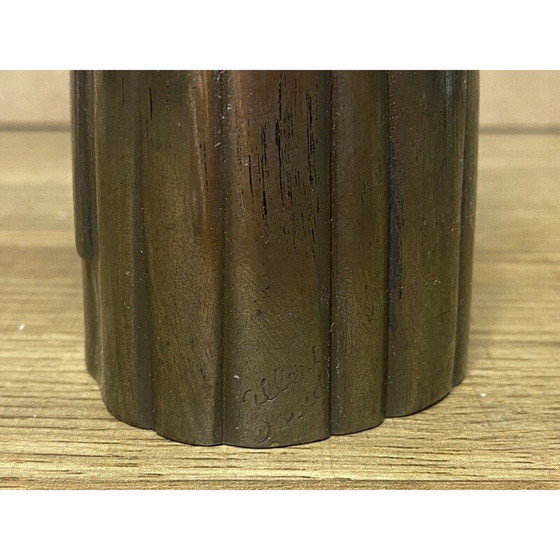 Image 1 of Vintage-Skulptur La Bourguignonne in Bronze von Albert David, 1940-1950