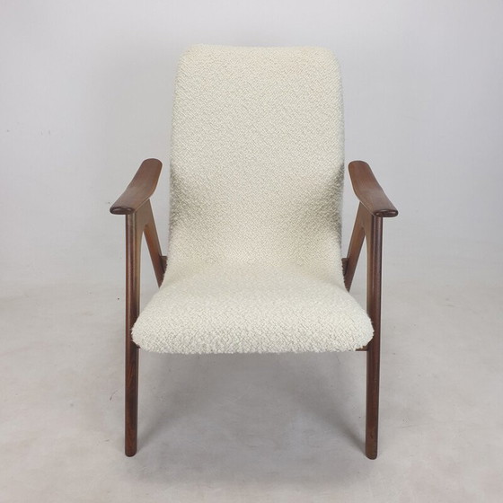 Image 1 of Paar Vintage-Sessel aus Teakholz von Louis van Teeffelen für Wébé, Niederlande 1960
