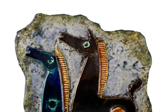 Image 1 of Helmut Schäffenacker Wandkeramik Vintage