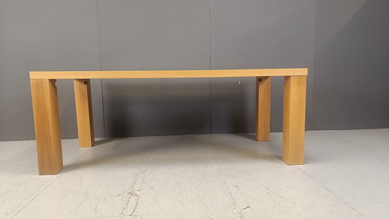 Image 1 of Vintage Cattelan Italia Schreibtisch oder Esstisch, 1980S