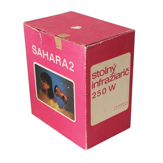 Image 1 of Vintage Infra Tischlampe von der Chirana Fabrik, Tschechoslowakei 1984