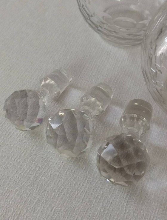 Image 1 of Trio Von Karaffen Aus Baccarat-Kristall Modell Chauny