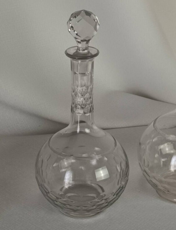 Image 1 of Trio Von Karaffen Aus Baccarat-Kristall Modell Chauny