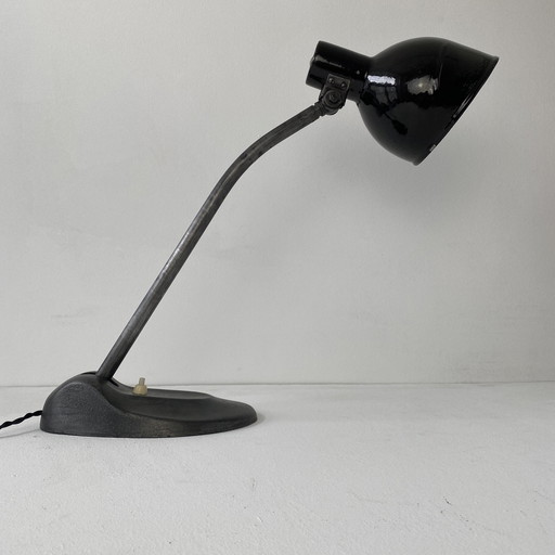 Alte Deutsche Bauhaus Schreibtischlampe