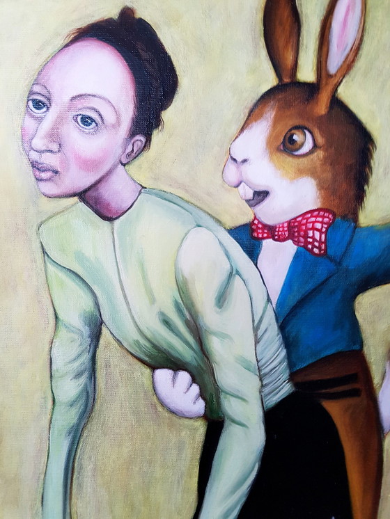 Image 1 of Aone Postma - Tanzen mit Kaninchen