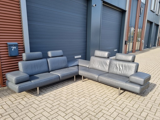 de Sede 460 Ecksofa - Funktionssofa - dunkelgrau