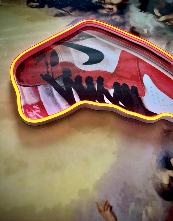 Image 1 of LedMansion Air Jordan Pop Art Led-Lampe