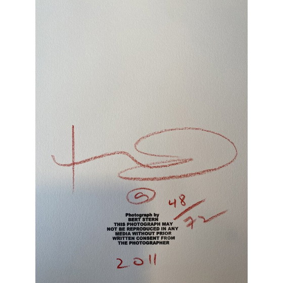 Image 1 of Vintage-Foto von Marilyn in Vogue von Bert Stern