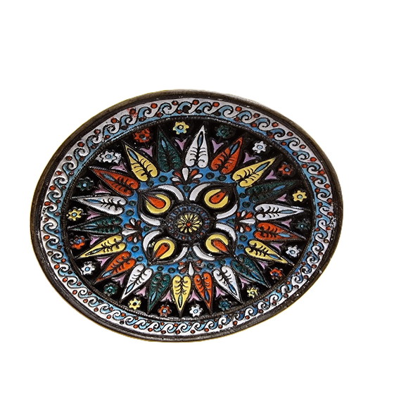 Image 1 of Griechischer Cloisonné-Wandteller aus dem späten 20.