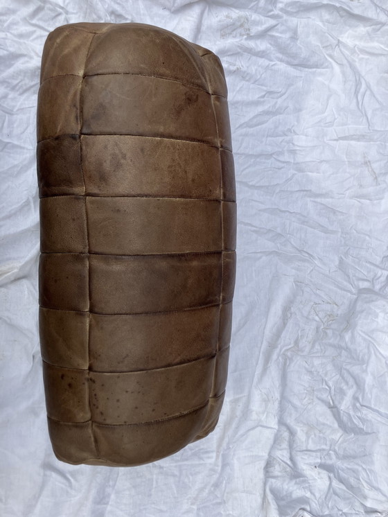 Image 1 of 2 Original De Sede Rückenkissen in braunem Patchwork-Leder