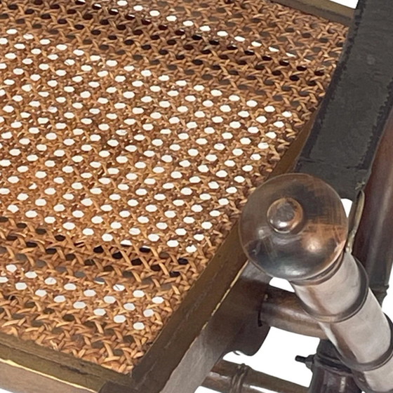 Image 1 of Offiziersstuhl im Stil einer Militärkampagne