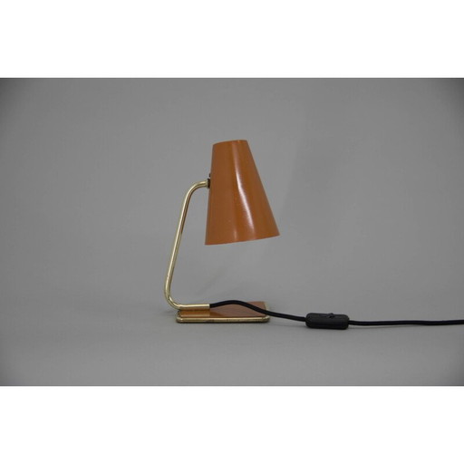 Verstellbare Tischlampe aus Metall, Tschechoslowakei 1960