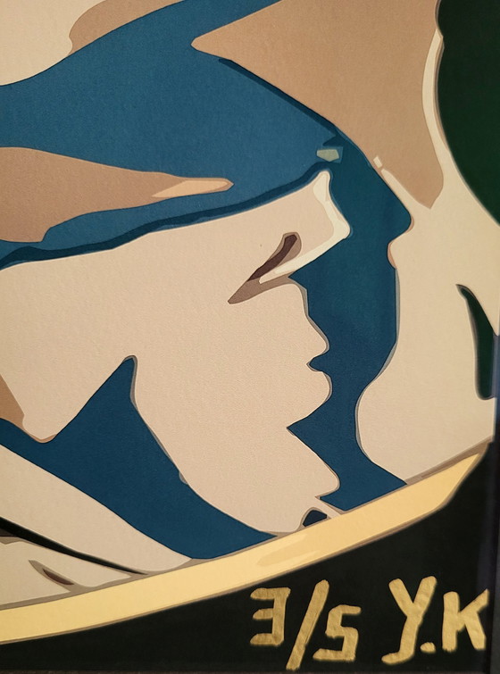 Image 1 of Yorokobi - Japanisches 4 Jahreszeiten Winter Liebe Texturiertes Coton Kunstdruckpapier