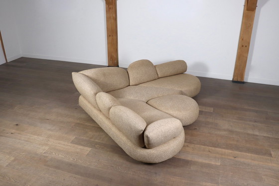 Image 1 of Skulpturales Ecksofa der Wiener Werkstätte, Österreich 1970er Jahre