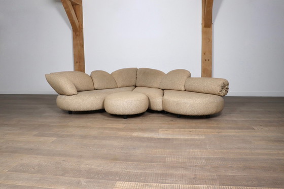 Image 1 of Skulpturales Ecksofa der Wiener Werkstätte, Österreich 1970er Jahre