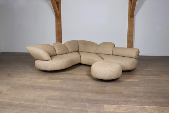 Image 1 of Skulpturales Ecksofa der Wiener Werkstätte, Österreich 1970er Jahre