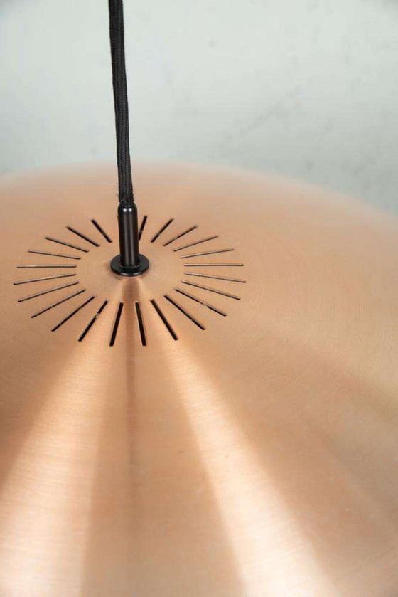 Image 1 of Dänische Design-Hängeleuchte aus der Jahrhundertmitte Jo Hammerborg Diskos