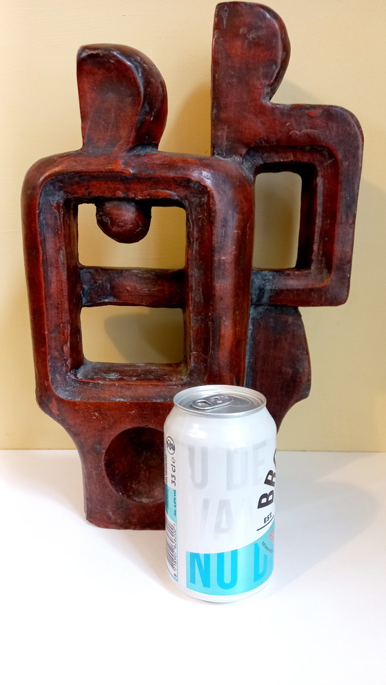 Image 1 of Einzigartige brutalistische Skulptur - Abstrakt (1960-70'S)