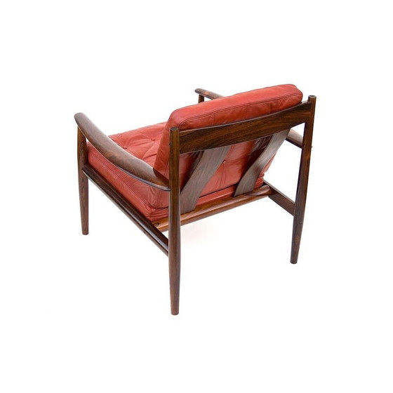 Image 1 of Paar Vintage-Sessel aus Palisanderholz von Grete Jalk für France et Son, 1960er Jahre