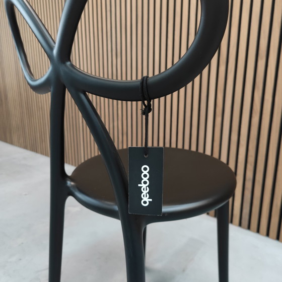 Image 1 of Qeeboo Black Ribbon Stuhl