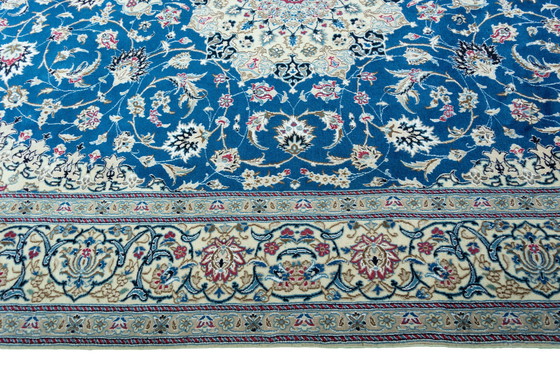 Image 1 of Handgeknüpfter Nain 9 La Orientteppich Mit Seide – 295 X 205 Cm