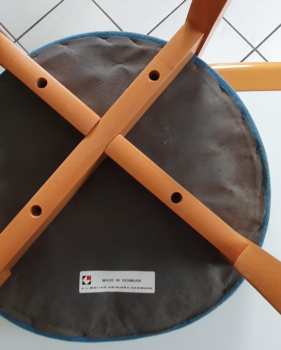 Image 1 of Der dänische Möbelhersteller J.L. Moller Esstisch + sechs Stühle