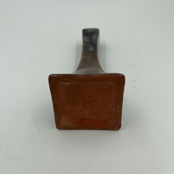 Image 1 of Art Deco Soliflore Vase Von Der Faïencerie De Thulin