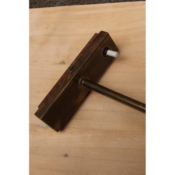 Image 1 of Paar Vintage-Wandlampen aus Lack- und Opalmetall
