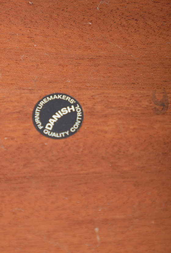 Image 1 of Dänischer Beistelltisch, entworfen von H.W. Klein für Bramin, 1960er Jahre