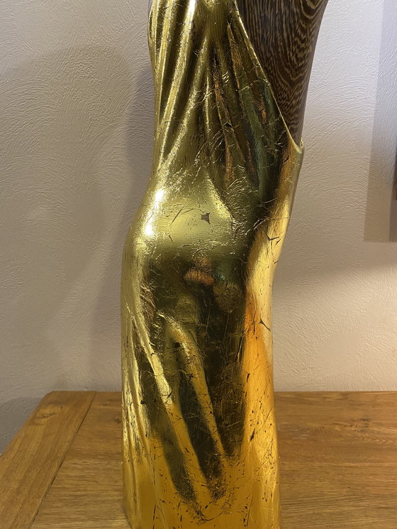 Image 1 of Wim van Mossevelde - Goldene Tanzskulptur