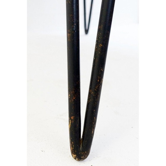 Image 1 of Vintage Quadratischer Tisch aus Schmiedeeisen von Ico parisi