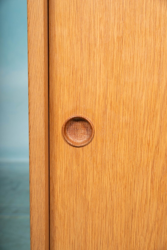 Image 1 of Vintage Børge Mogensen blonde Schrankwand, schwedischer Minimalismus