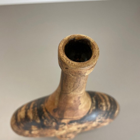 Image 1 of Vase aus Steingut von Gerhard Liebenthron, Deutschland 1970er Jahre