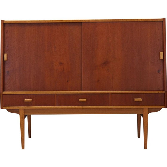 Image 1 of Vintage Teakholz Highboard, Dänemark 1960er Jahre