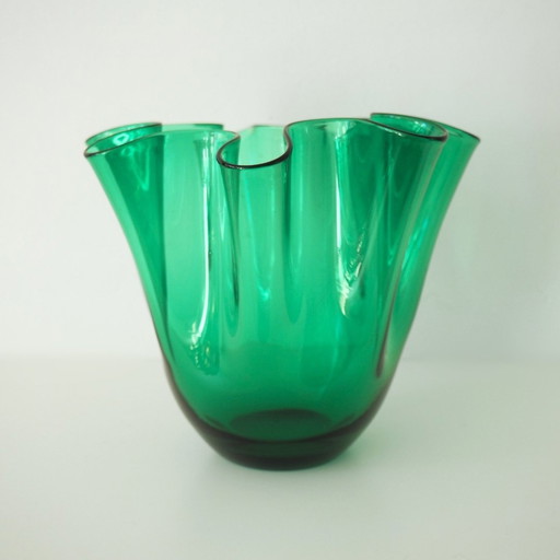 Murano Mcm Taschentuch Fazzoletto Vase