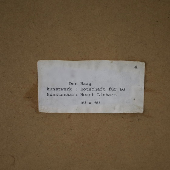 Image 1 of Kunst von Horst Linhart, 1980er Jahre