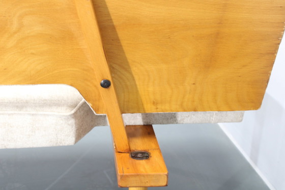 Image 1 of 1960er Miroslav Navratil Convertible restaurierte Schlafcouch, Tschechoslowakei