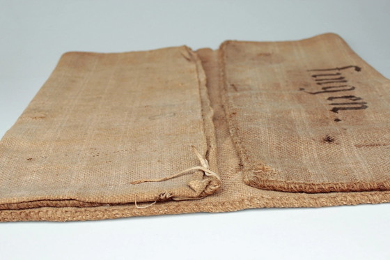Image 1 of Antiker Leinensack / Getreidesack 1910Er, Trochtelfingen Gaststätte "Zum Rößle"