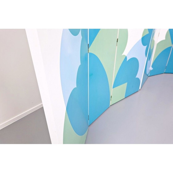 Image 1 of Altmodischer Paravent Modell "Balla" von Giacomo Balla für Simon Gavina, 1970