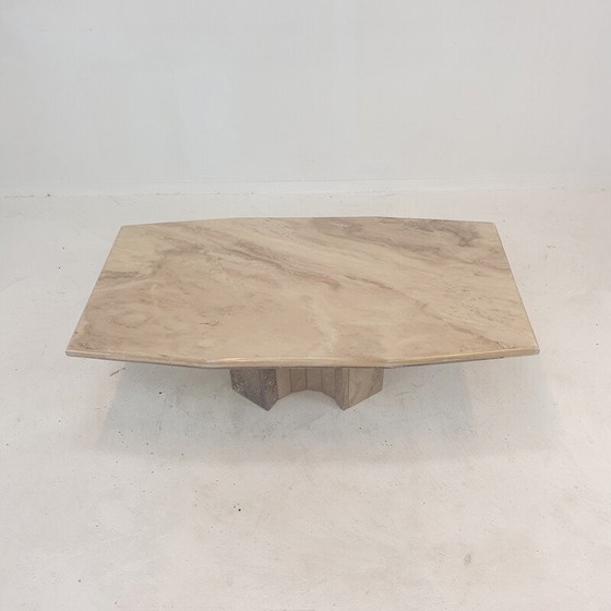 Image 1 of Vintage Marmor Couchtisch, Italien 1970er