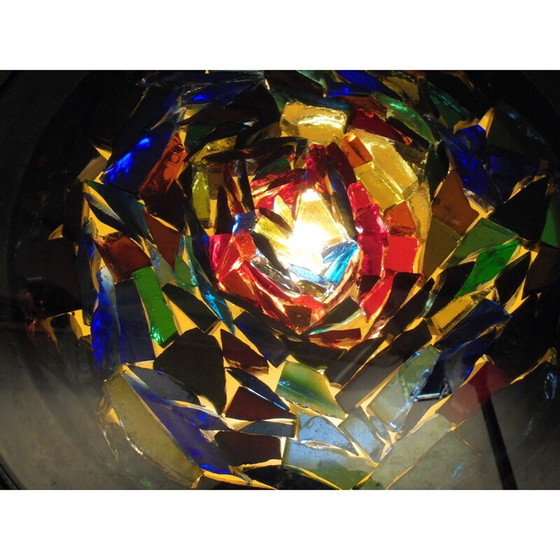 Image 1 of Vintage Couchtisch aus lackiertem Metall, 1950