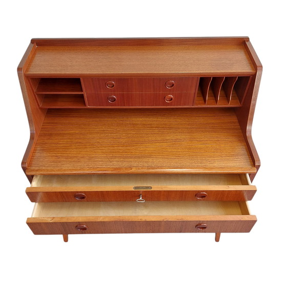 Image 1 of Skandinavischer Midcentury-Schreibtisch, Sekretär