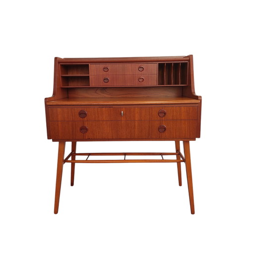 Skandinavischer Midcentury-Schreibtisch, Sekretär