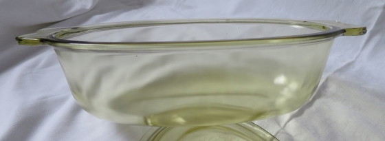 Image 1 of Jena Therm Gelbe Auflaufform Nr. 3052