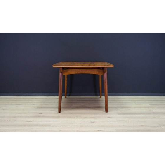 Image 1 of Holztisch, Modell AT-312, dänisches Design, 1960er Jahre, Designer: Hans J. Wegner, Hersteller: Andreas Tuck