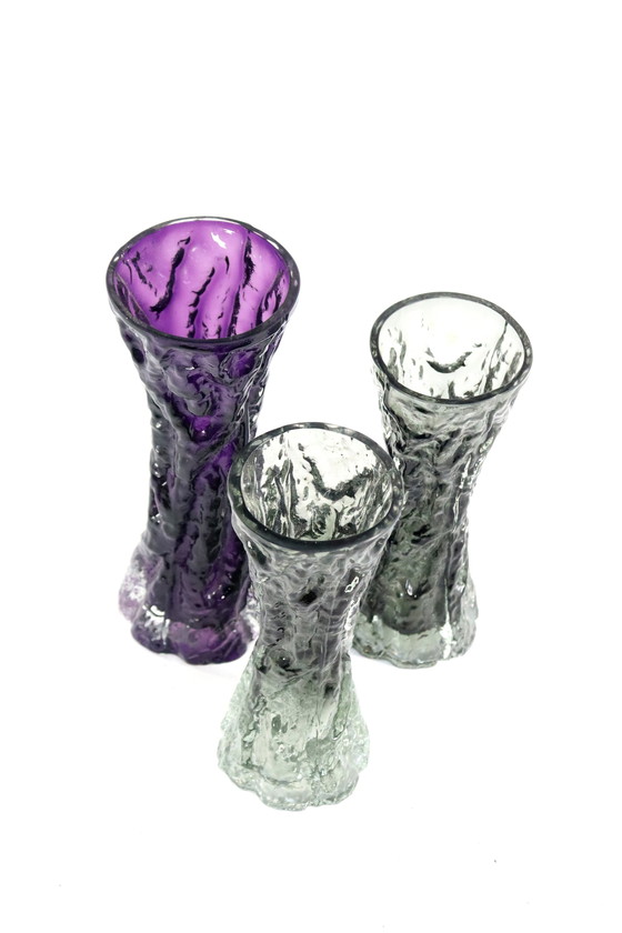 Image 1 of Kurt Wokan Für Ingrid Glas Glas Vintage Vase