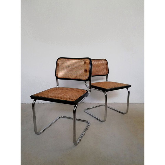 Image 1 of Vintage Metall-Freischwinger, Italien 1970er