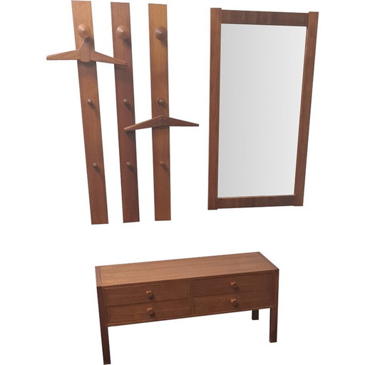 Vintage-Schrank aus Teakholz von Aksel Kjergaard, Dänemark