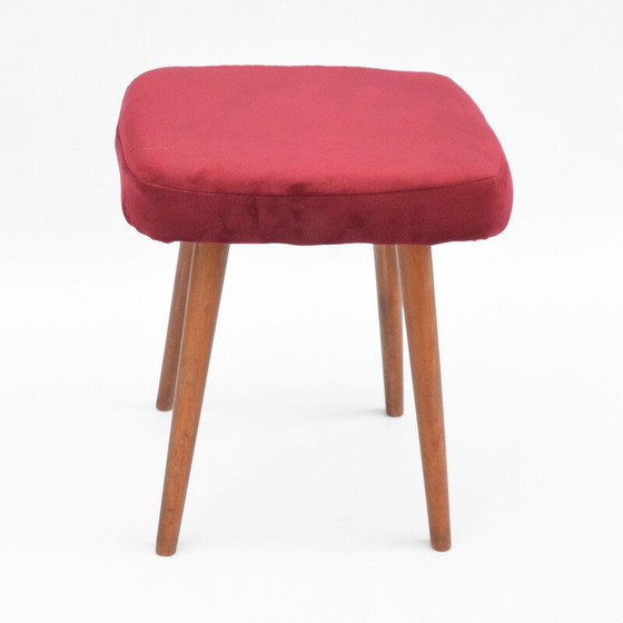 Image 1 of Vintage Stockhocker von Dolnośląska Fabryka Mebli, Polen 1960er Jahre