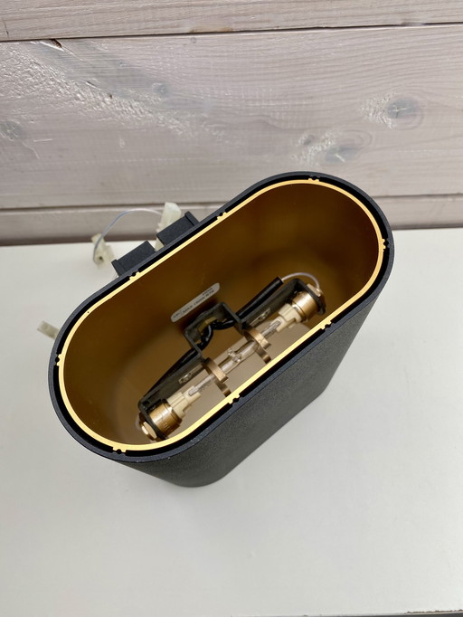 Modular Duell Up/Down Phase Dim Wandleuchte Schwarz/Gold Original